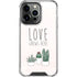 Love Grows Here iPhone 16 Pro Clear Case